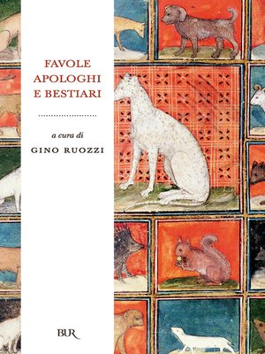 cover image of Favole, apologhi e bestiari